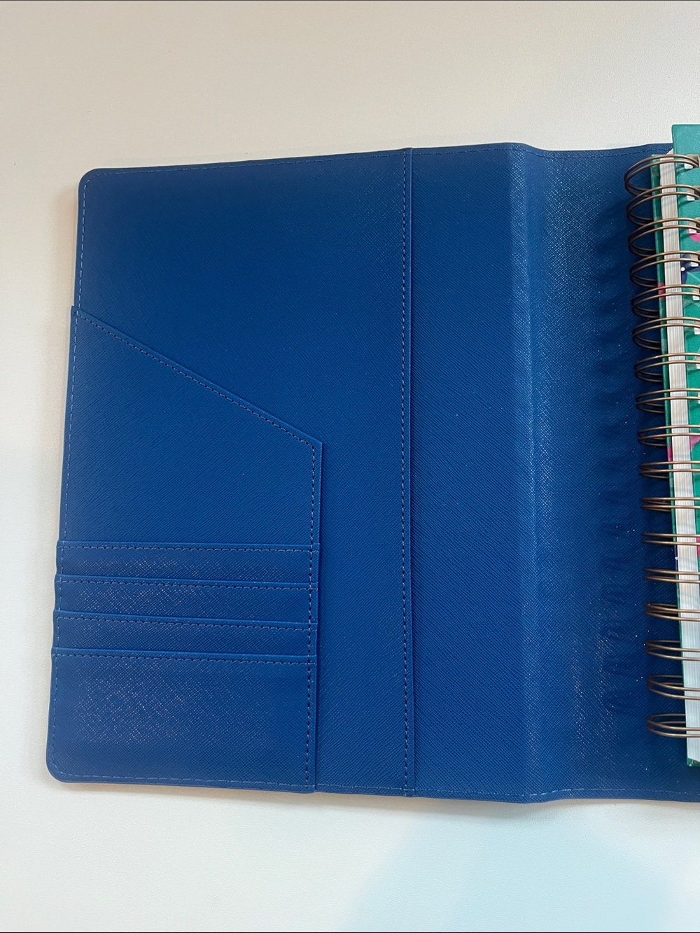Floral Green Spiral Notebook Cover | Unbranded - Picture 2 of 5